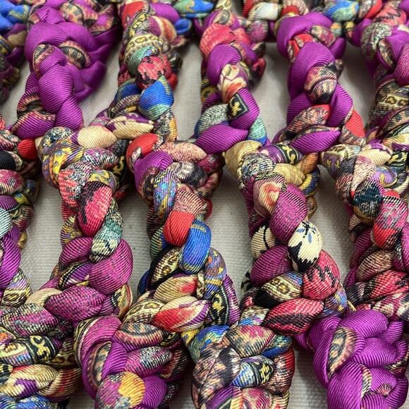 Etro Silk Braided Shoulder Bag Dna Retails $3,010 Rare - Picture 8 of 15